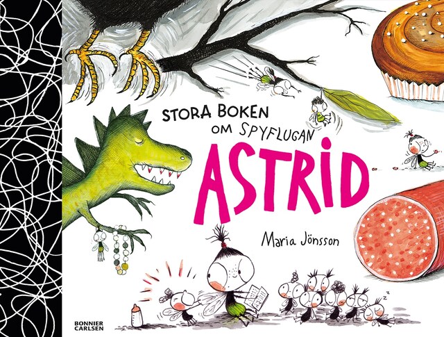 Bogomslag for Stora boken om Spyflugan Astrid