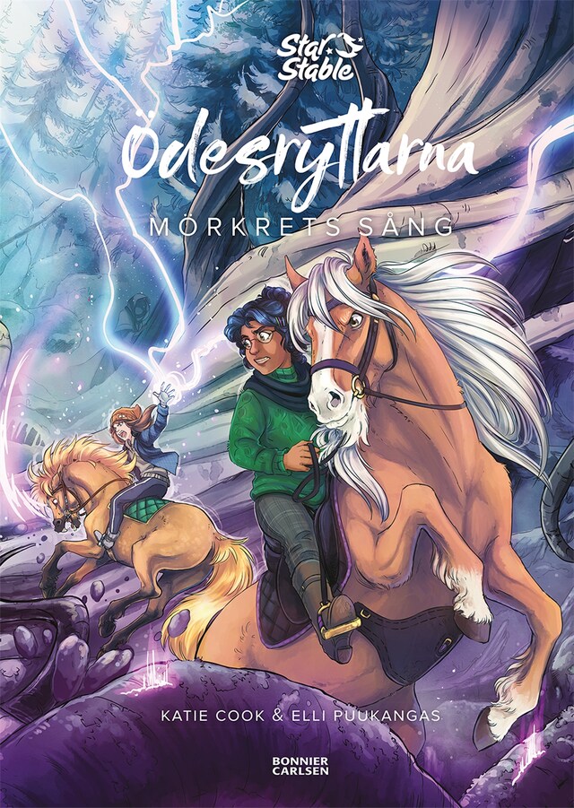 Book cover for Ödesryttarna. Mörkrets sång : Star Stable
