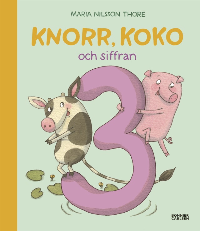 Boekomslag van Knorr, Koko och siffran 3