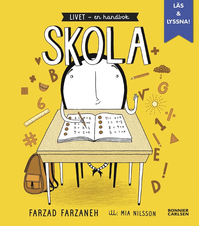 Book cover for Livet - en handbok. Skola (e-bok + ljud)