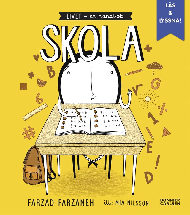 Portada de libro para Livet - en handbok. Skola (e-bok + ljud)