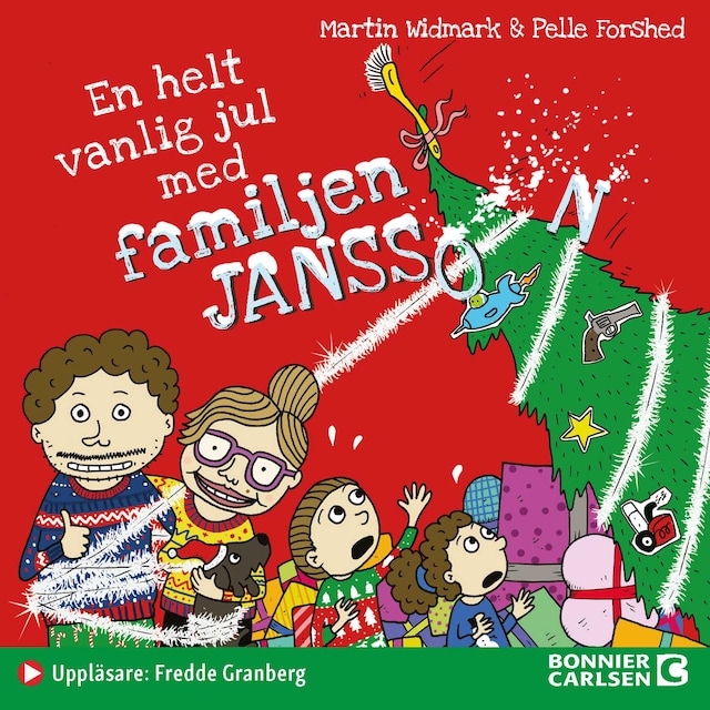 Book cover for En helt vanlig jul med familjen Jansson