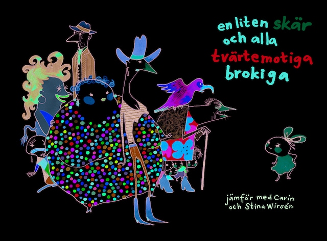 Book cover for En liten skär och alla tvärtemotiga brokiga