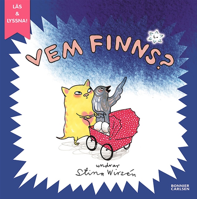 Book cover for Vem finns? (e-bok + ljud)