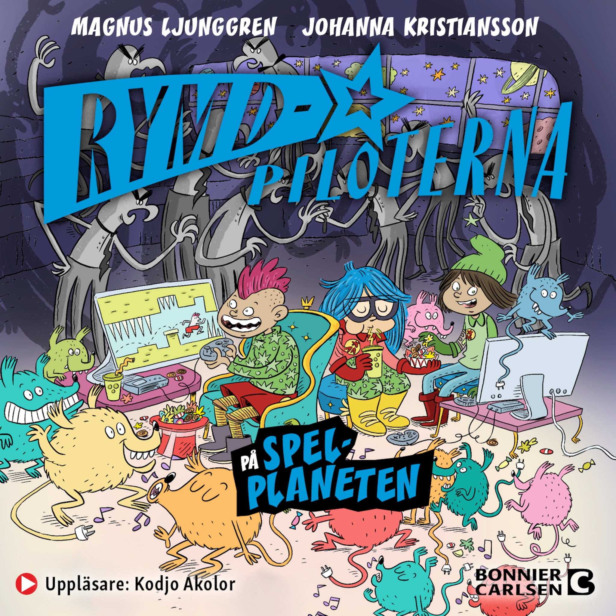 Rymdpiloterna på spelplaneten