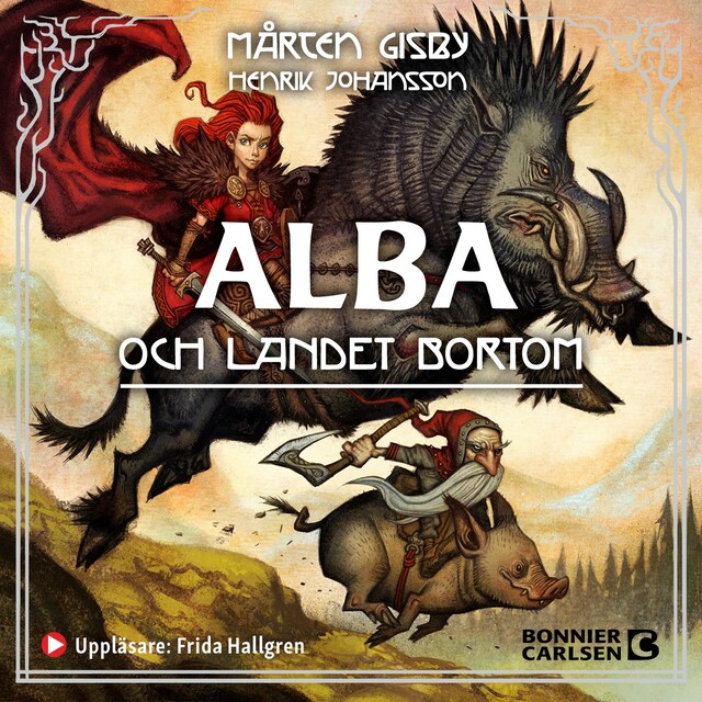 Couverture de livre pour Alba och landet bortom