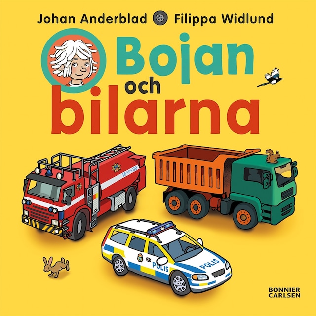 Copertina del libro per Bojan och bilarna