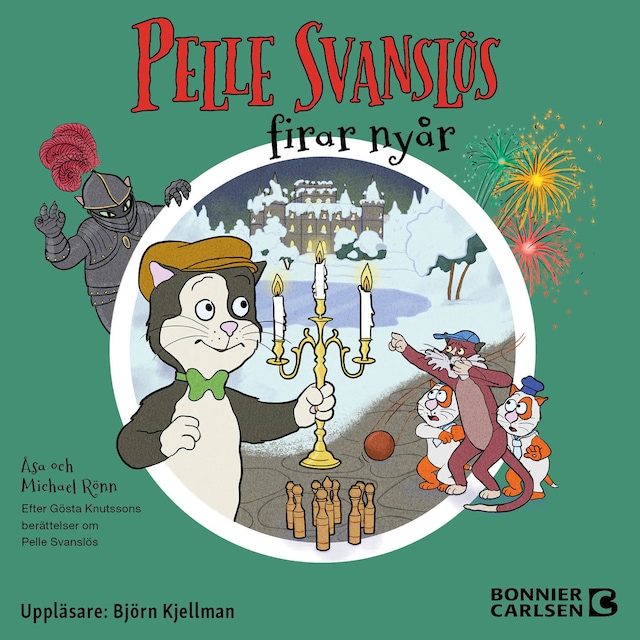Book cover for Pelle Svanslös firar nyår