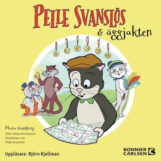 Book cover for Pelle Svanslös och äggjakten