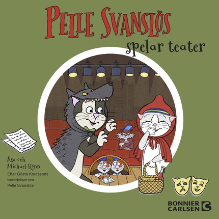 Pelle Svanslös spelar teater bookCoverFor