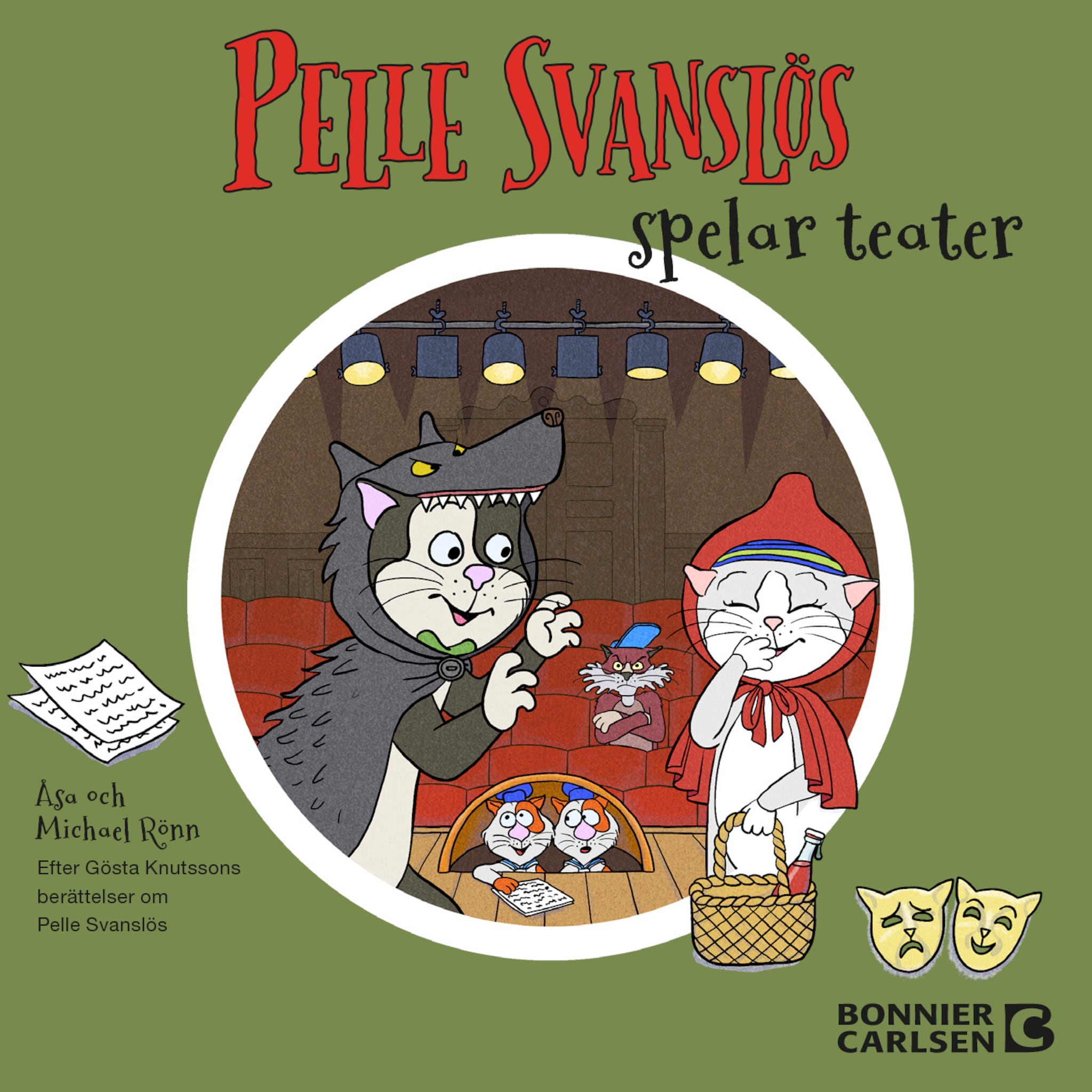 Pelle Svanslös spelar teater