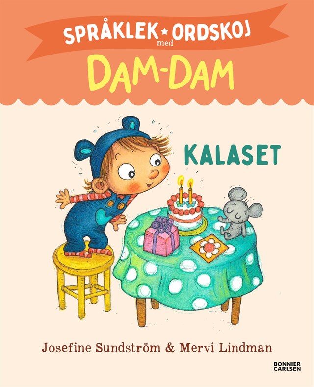 Book cover for Språklek och ordskoj med Dam-Dam. Kalaset