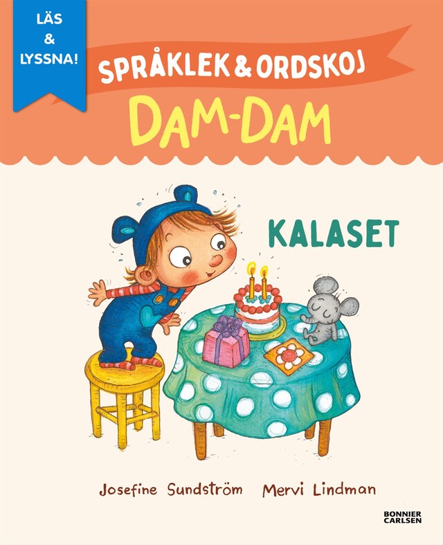 Book cover for Kalaset. Språklek och ordskoj med Dam-Dam (e-bok + ljud)