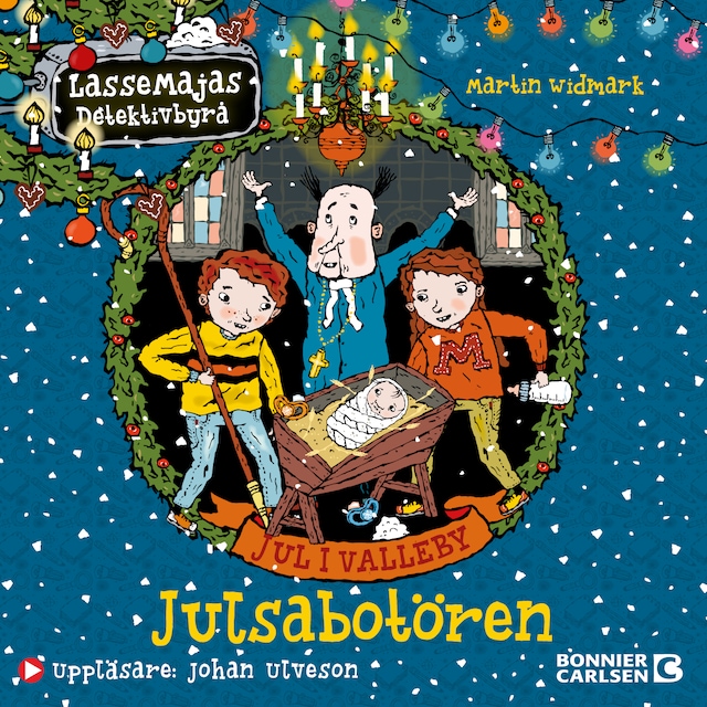 Book cover for Jul i Valleby. Julsabotören