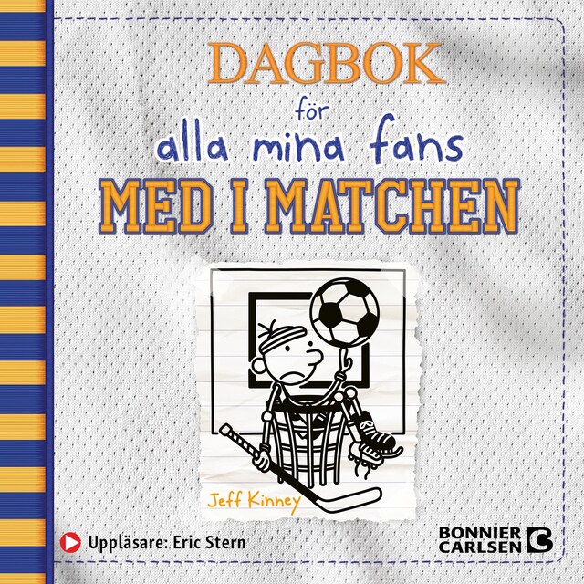 Book cover for Med i matchen