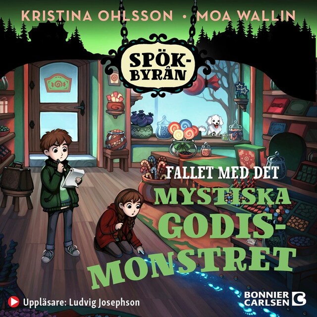 Okładka książki dla Fallet med det mystiska godismonstret