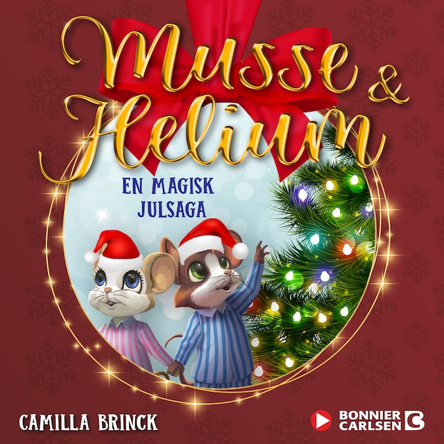 Book cover for Jul med Musse & Helium. En magisk julsaga