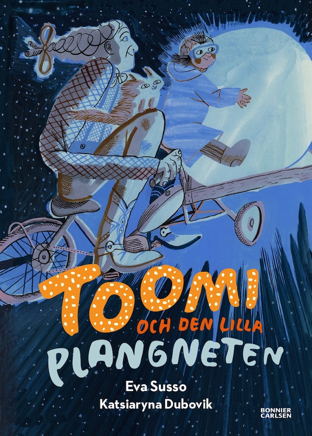 Copertina del libro per Toomi och den lilla plangneten