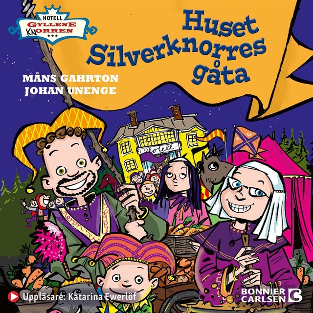 Buchcover für Huset Silverknorres gåta