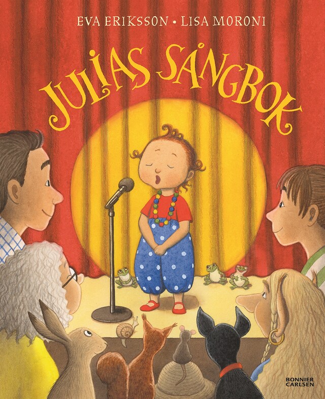 Book cover for Julias sångbok