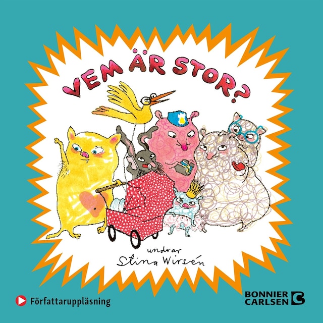 Couverture de livre pour Vem är stor?