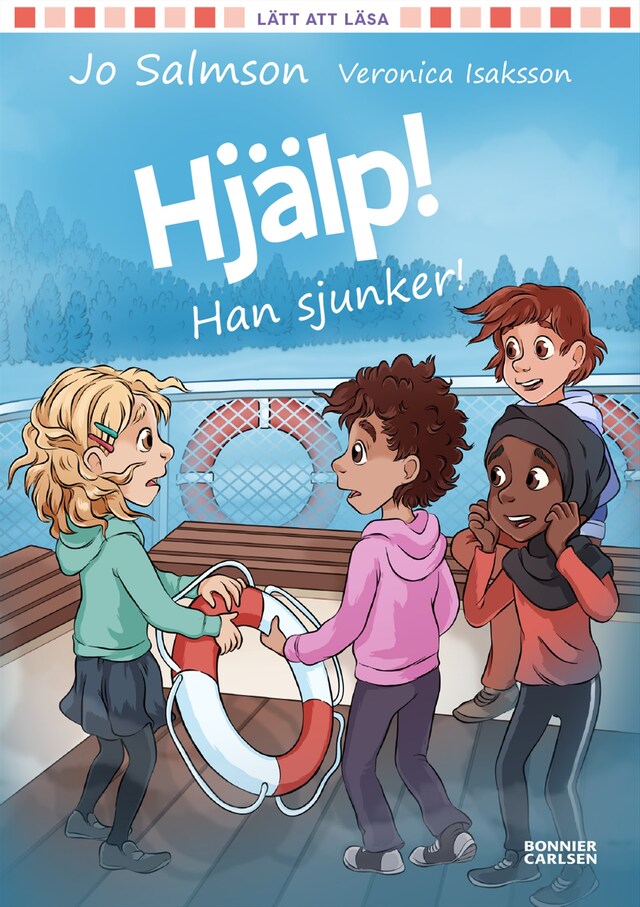 Book cover for Hjälp! Han sjunker!