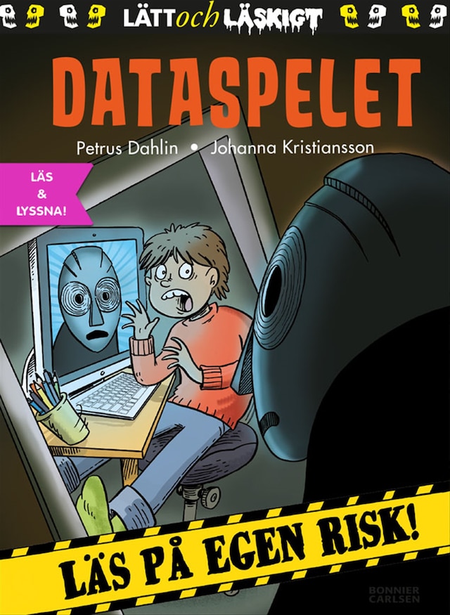 Okładka książki dla Dataspelet (e-bok+ljud)