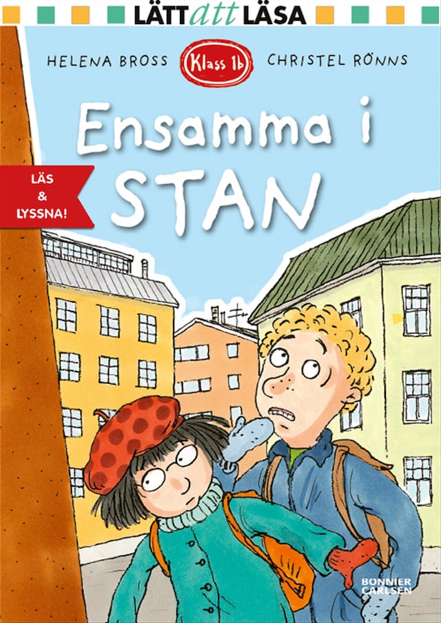 Book cover for Ensamma i stan (e-bok+ljud)