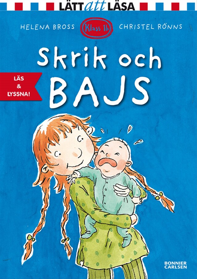 Couverture de livre pour Skrik och bajs! (e-bok+ljud)