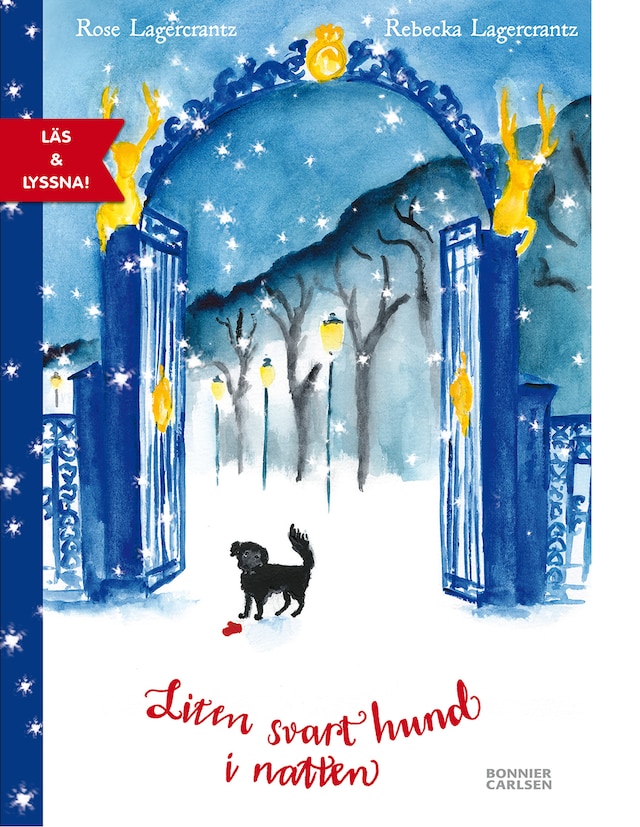 Book cover for Liten svart hund i natten (e-bok+ljud)