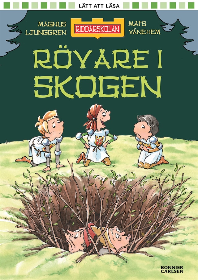 Buchcover für Rövare i skogen!