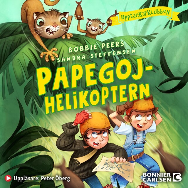 Buchcover für Papegojhelikoptern