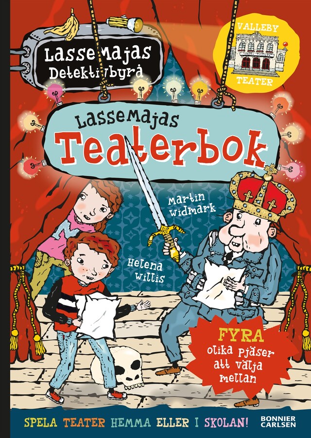 Buchcover für LasseMajas teaterbok