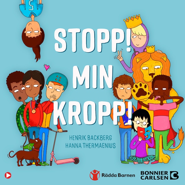 Okładka książki dla Stopp! Min kropp! : en kul och viktig handbok om kroppen, känslor och hemligheter