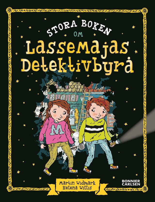 Bogomslag for Stora boken om LasseMajas detektivbyrå