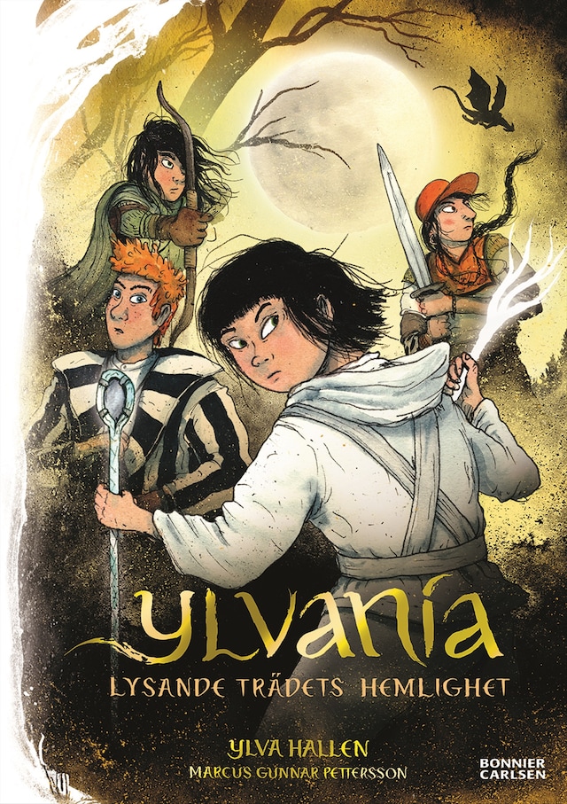 Book cover for Ylvania: Lysande trädets hemlighet