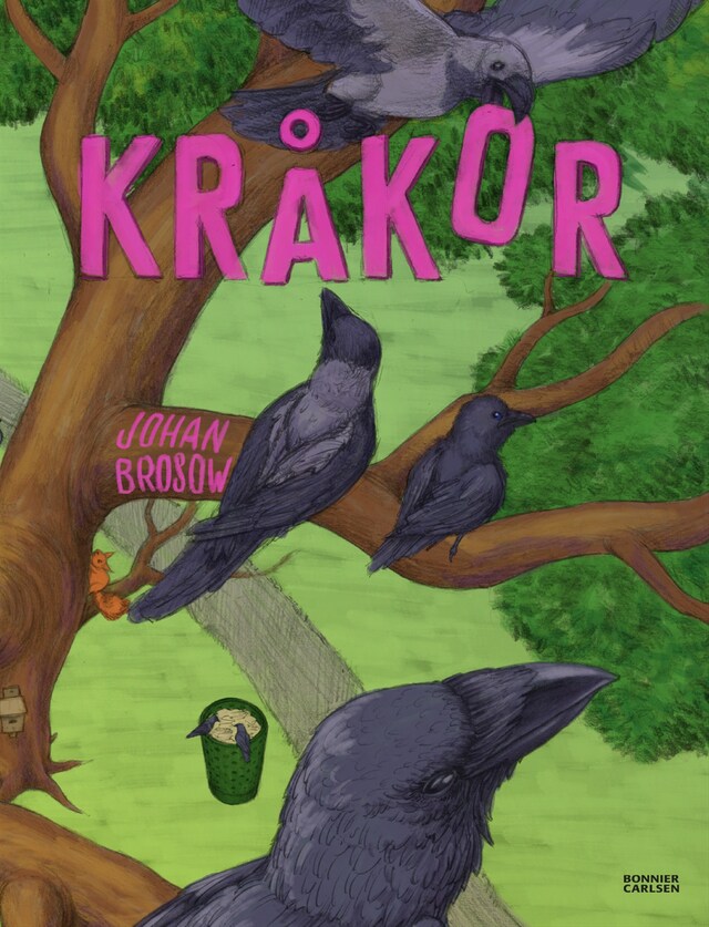 Buchcover für Kråkor