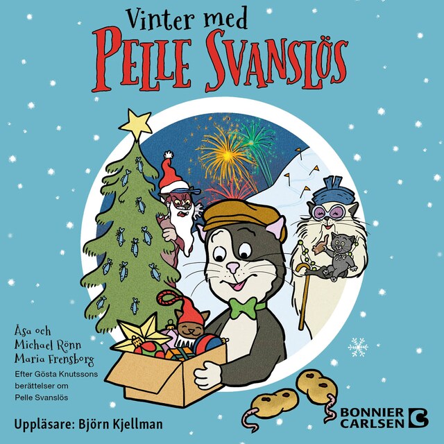 Book cover for Vinter med Pelle Svanslös. Samlingsvolym