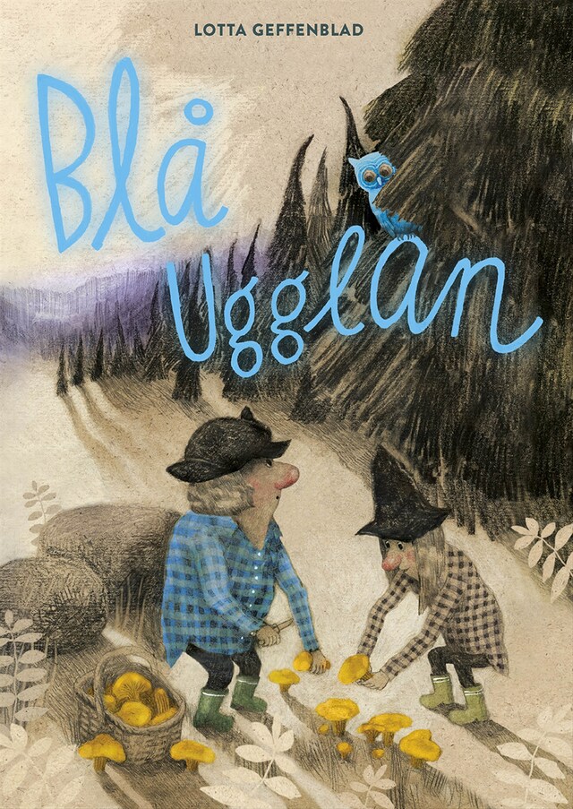Couverture de livre pour Blå ugglan