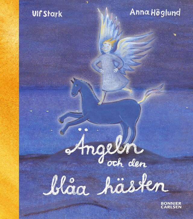 Couverture de livre pour Ängeln och den Blåa Hästen