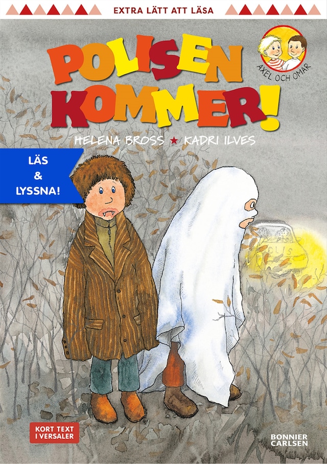Book cover for Polisen kommer! (e-bok + ljud)