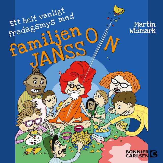 Portada de libro para Ett helt vanligt fredagsmys med familjen Jansson