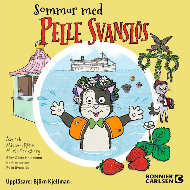 Bokomslag för Sommar med Pelle Svanslös. Samlingsvolym