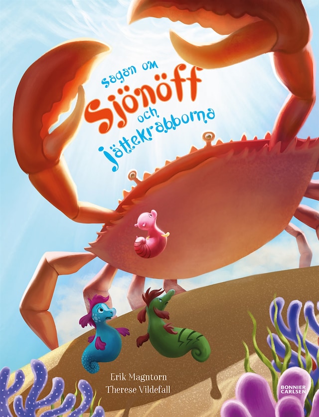 Book cover for Sagan om Sjönöff och jättekrabborna