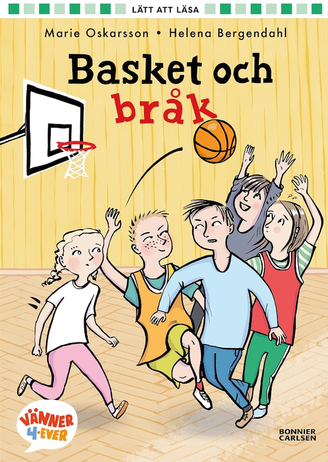 Buchcover für Basket och bråk