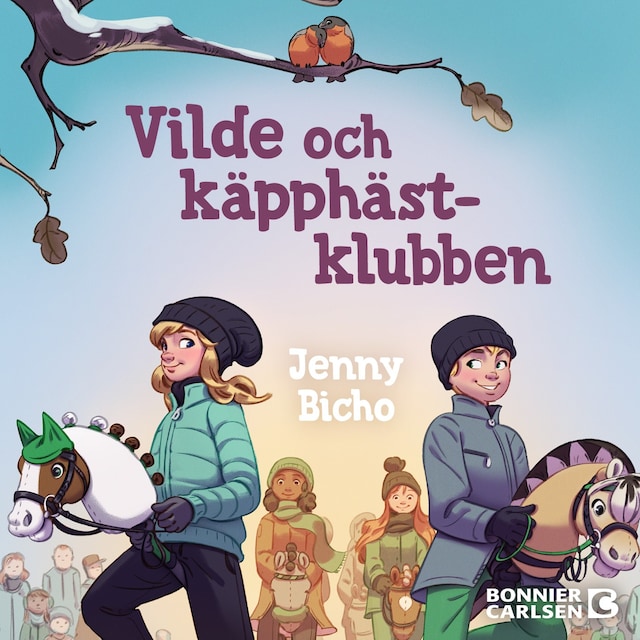 Book cover for Vilde och käpphästklubben
