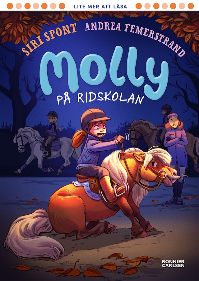 Boekomslag van Molly på ridskolan