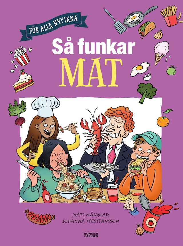 Book cover for Så funkar mat : -