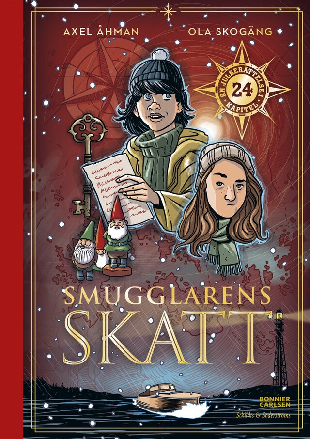 Couverture de livre pour Smugglarens skatt  : en julberättelse i 24 kapitel