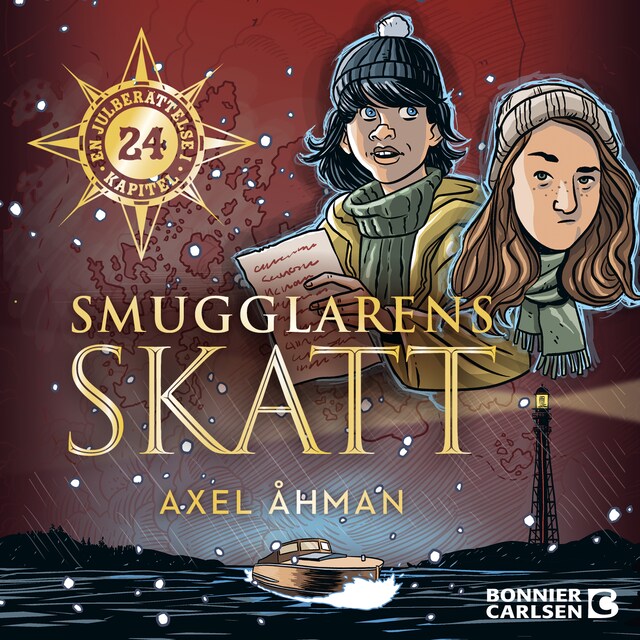 Book cover for Adventsbok 2024: Smugglarens skatt